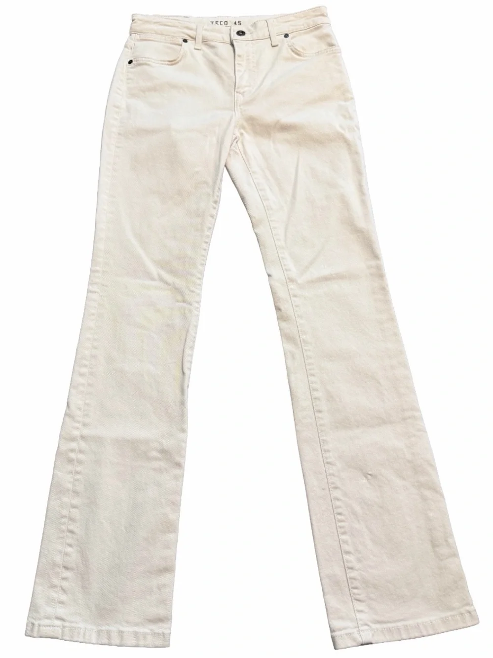 Tecovas Jeans Womens 25 White Straight Leg Western Cowgirl Rodeo High Rise Rider